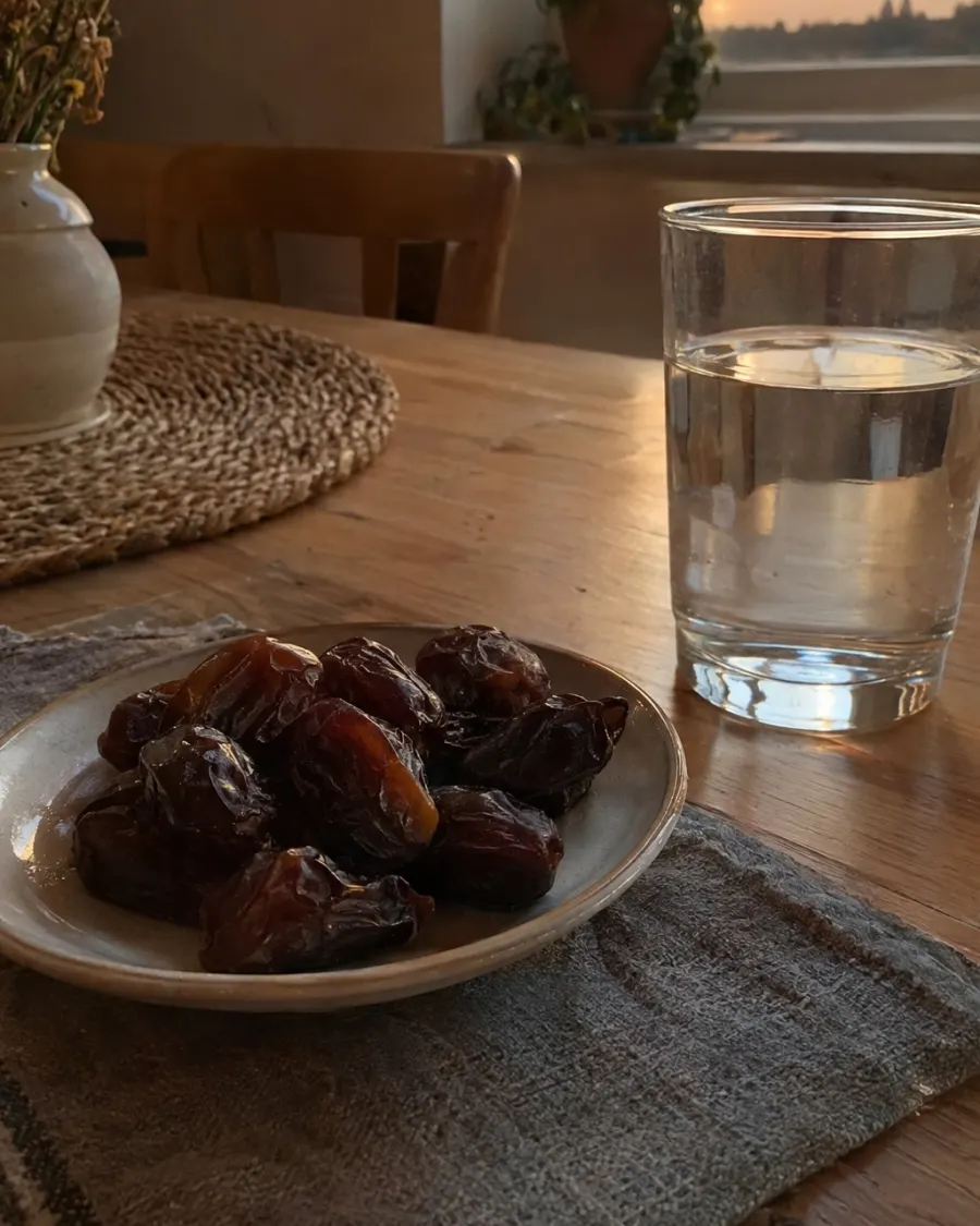 The iftar and Eid table
