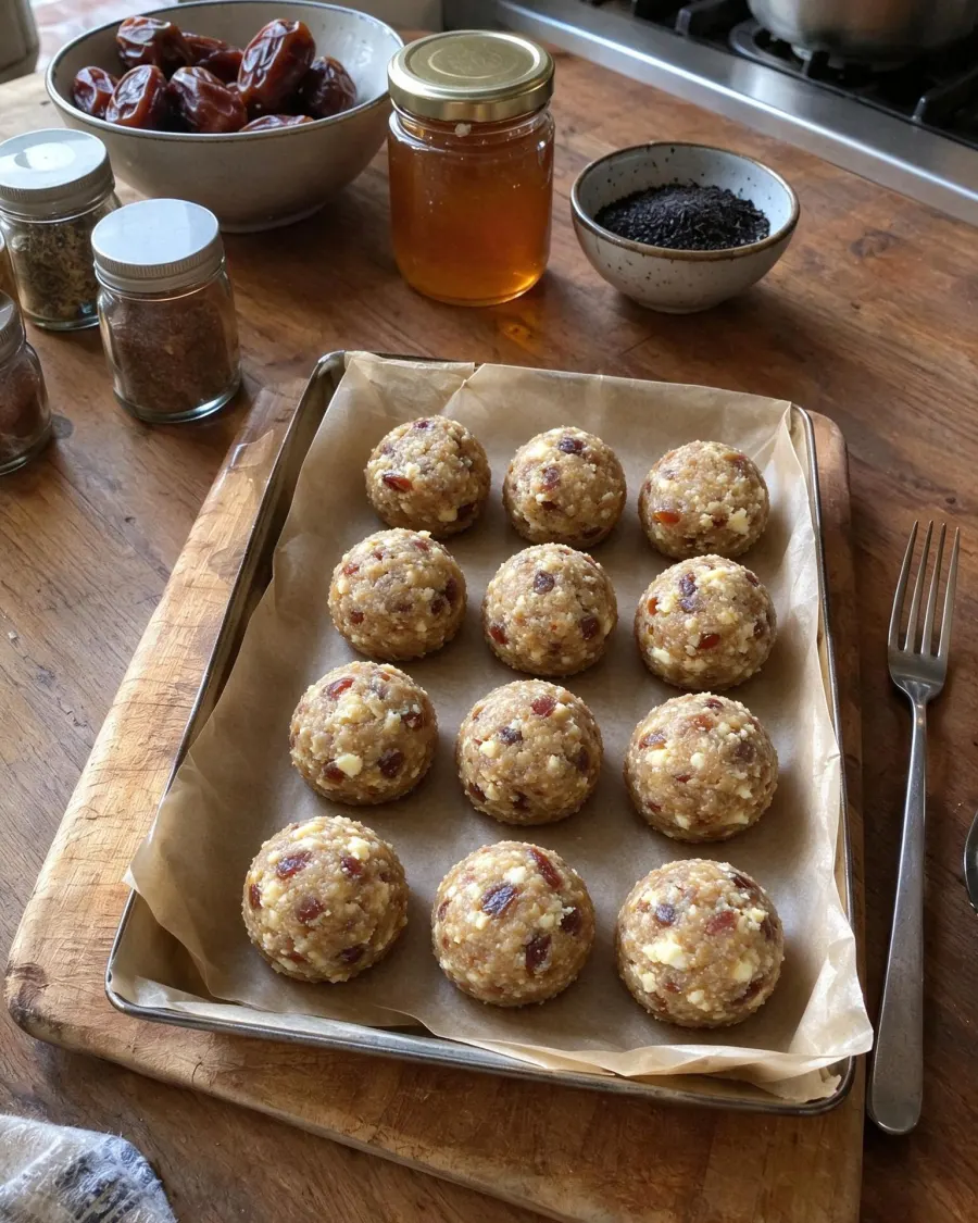 Hays: dates, butter and dried cheese