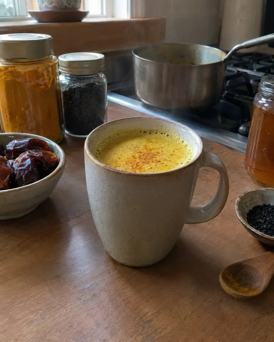 Haldi doodh: golden milk for winter nights