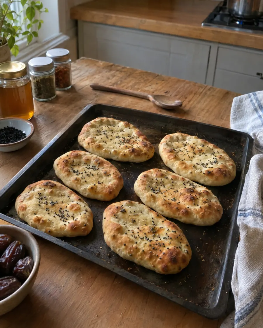 Kalonji naan: black seed where it belongs